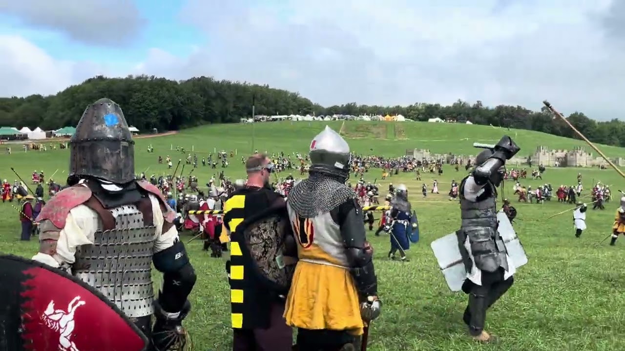 Pennsic 51 Heroes battle to the last warrior! Battle 3, Maria's Angle. 8.9.24