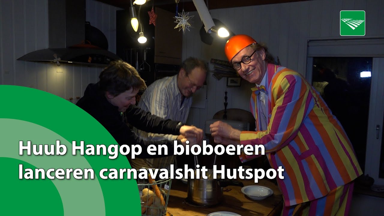 Huub Hangop en bioboeren lanceren carnavalshit Hutspot