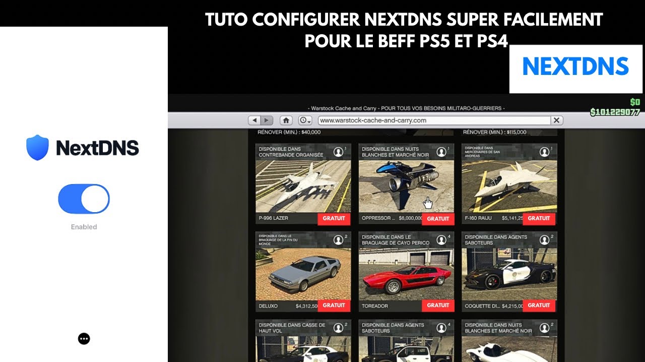 ✅TUTO CONFIGURER NEXT DNS POUR LE BEFF SUR PS4 ET PS5- FACILE ET RAPIDE - FÉVRIER 2026