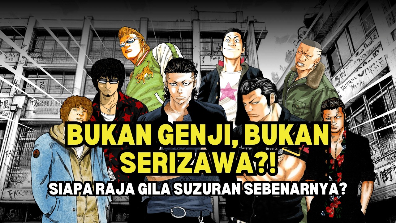 8 Petarung Terkuat di Series Crows Zero Sampai Worst | Review Series Jepang