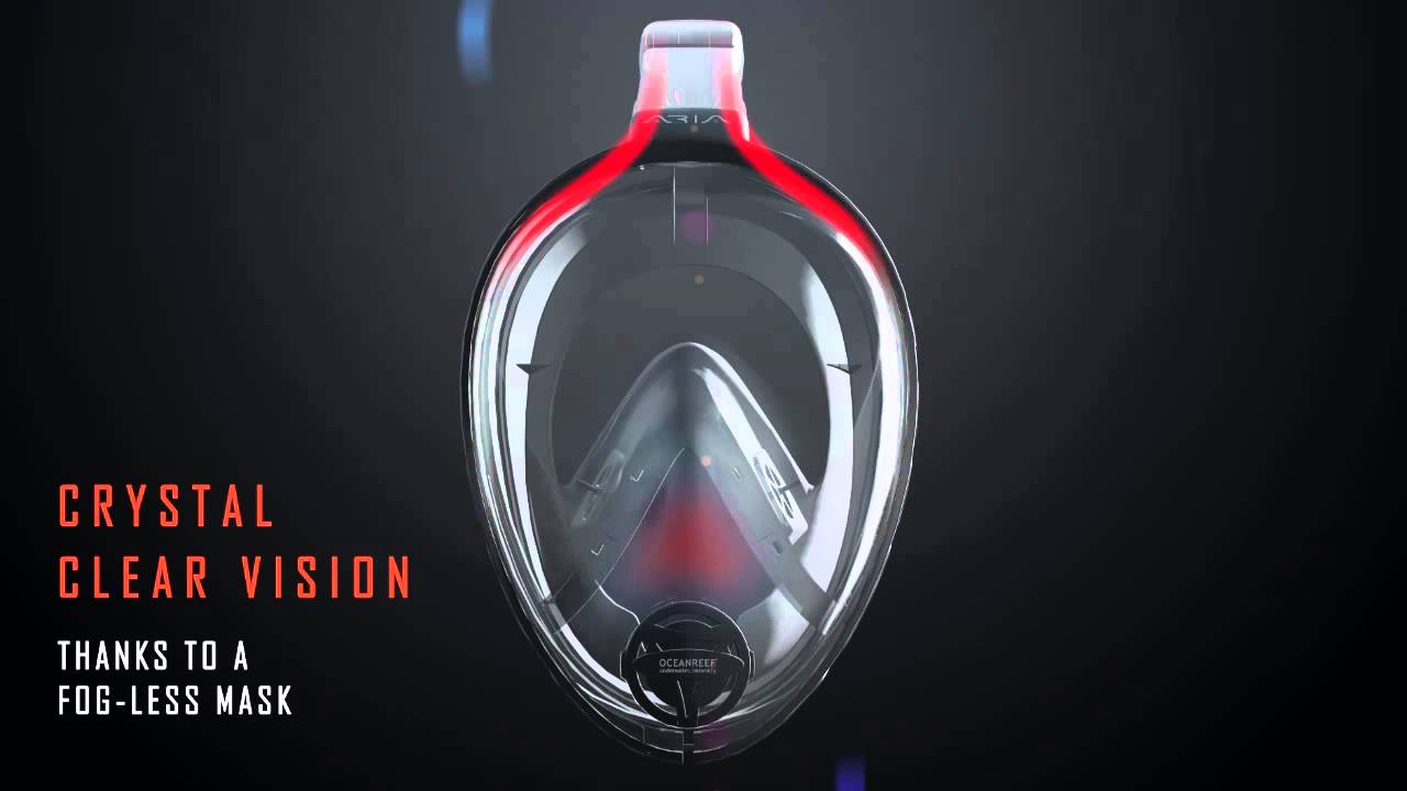ARIA Full Face Snorkeling Mask