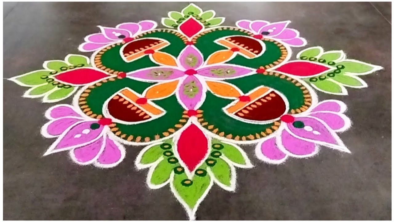 Thai Poosam Special Rangoli Design 2026 |  Simple & Easy Muggulu | Thaipusam Special Pooja Kolam