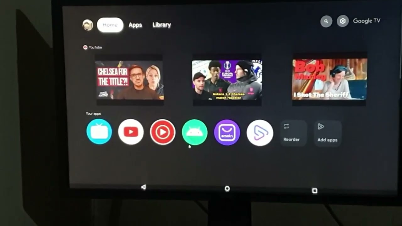 How to Full screen for Google TV in Android Studio