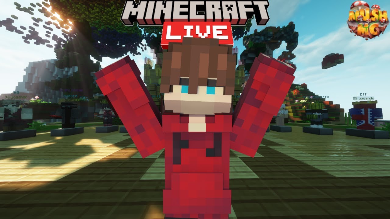 Livezinha jogando no Mushmc!!