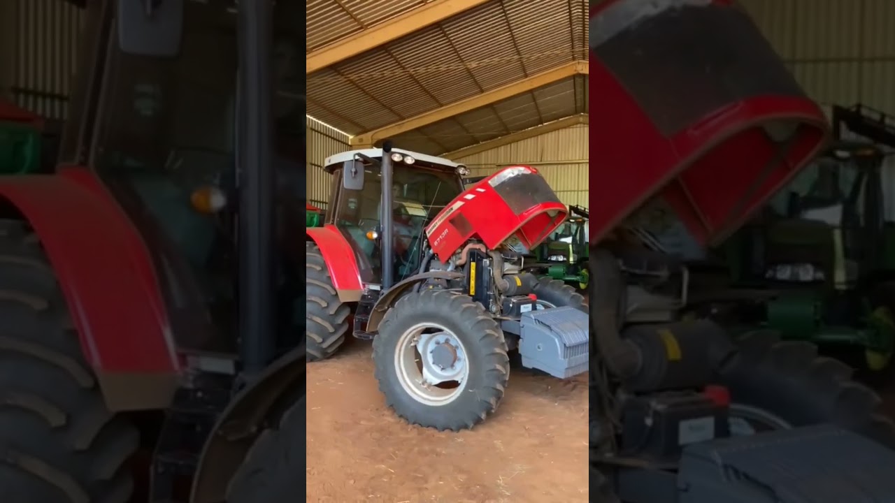 massey ferguson 6713 direto, chegou piar turbina sem pente!!