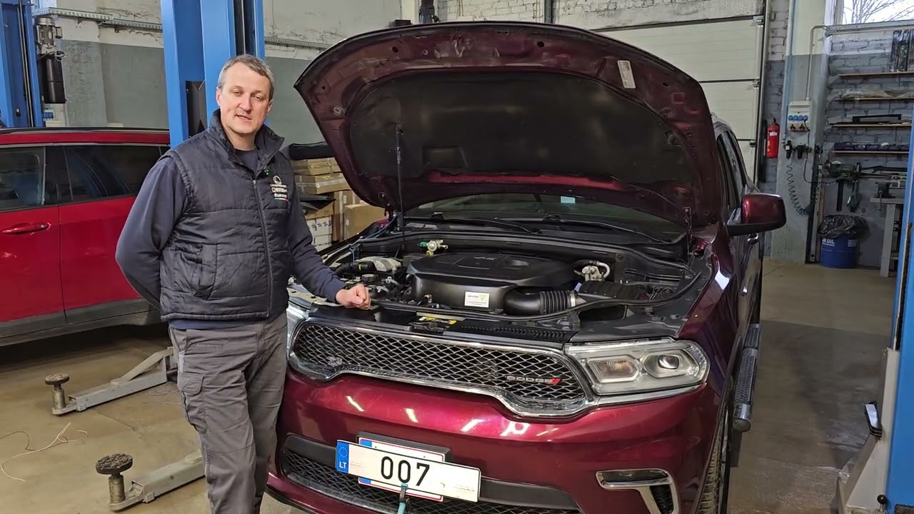 Dodge Durango 3.6 FL 2021m Pentastar su Landi Renzo dujų įranga sumontuota Kaune Servise 007