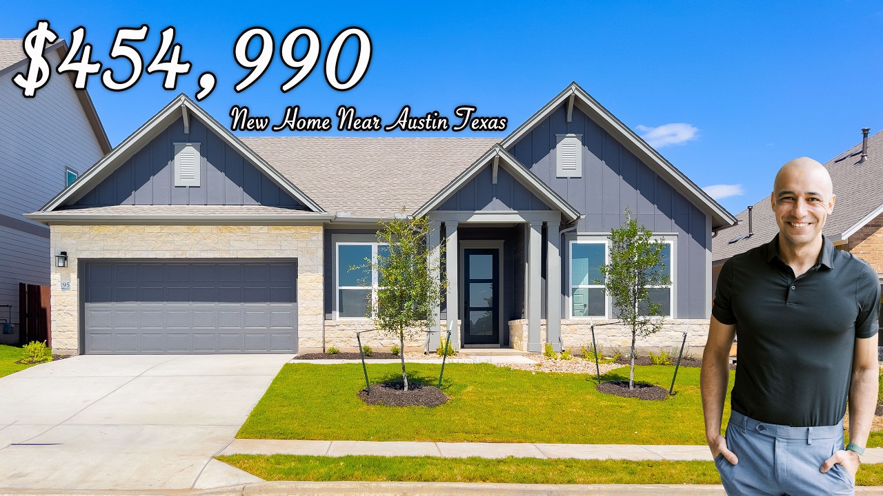 Moving to Austin | New Home For Sale | 3 Bed, 2 Bath, $454,990, 2 Car, 1872 Sf, Sunfield, Buda