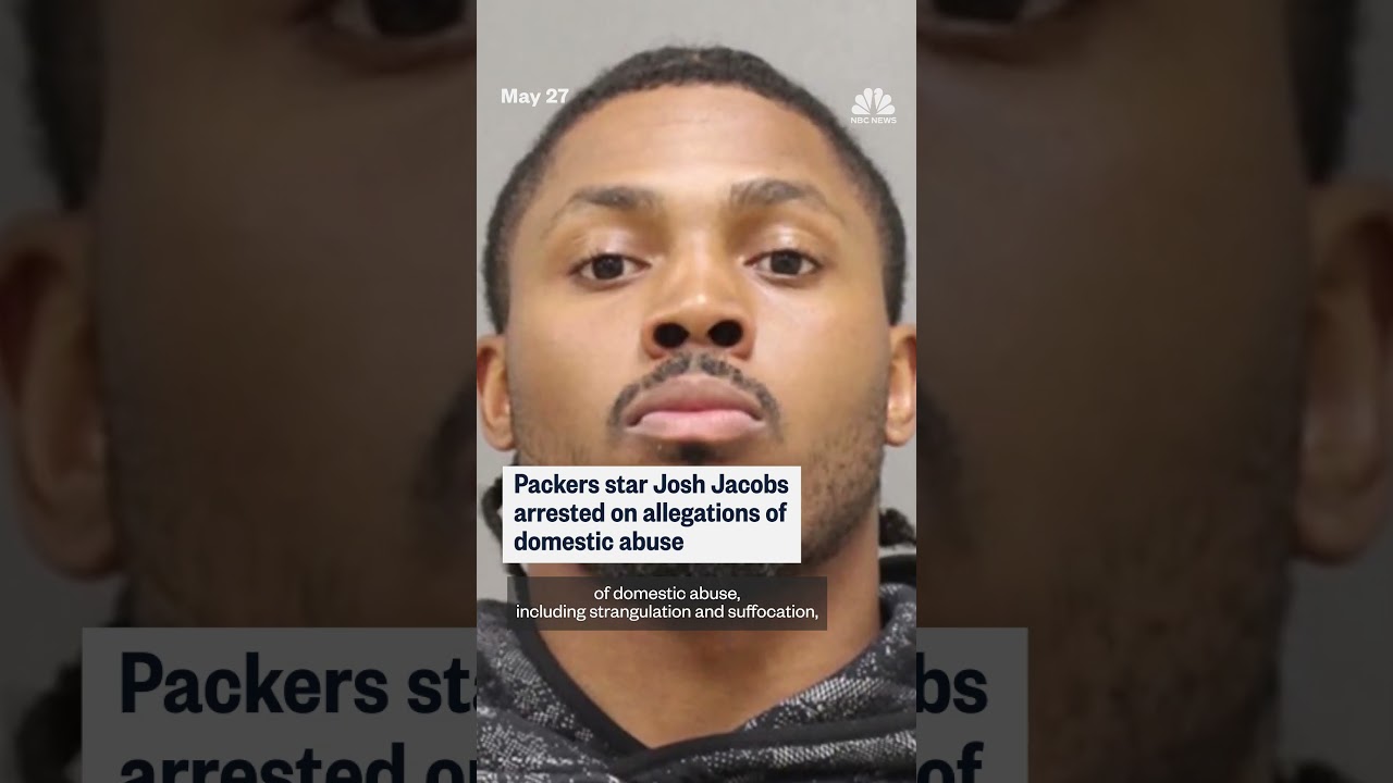 Packers star Josh Jacobs arrested on allegations of domestic abuse