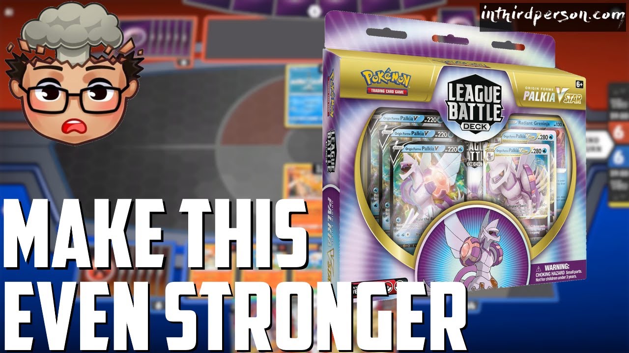 Upgrade Your Palkia VSTAR League Battle Deck! (Pokemon TCG Deck List + Matches)