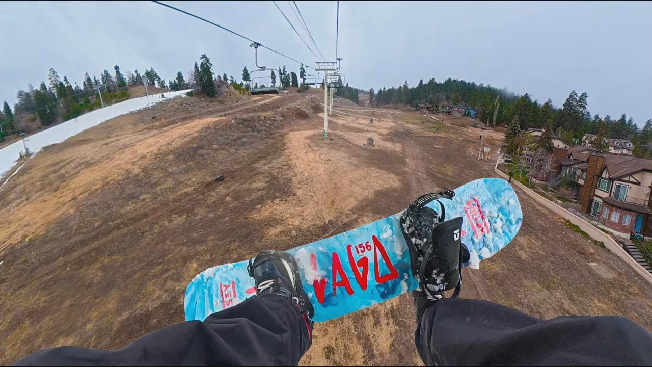 Gerade richtig Action auf den Bear Mountain Trails!
