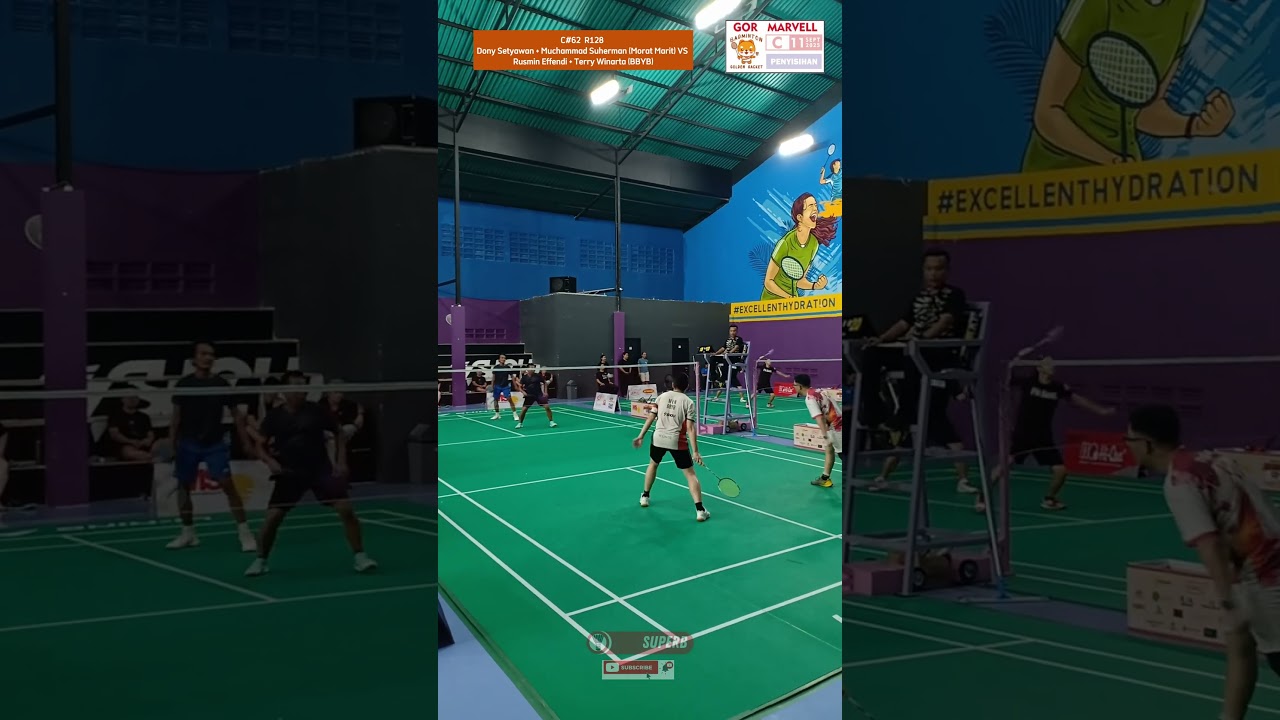 GOLDEN RACKET CUP 2025 C#62 Dony Setyawan+Suherman (Morat Marit) Rusmin+Terry (BBYB) #goldenracket
