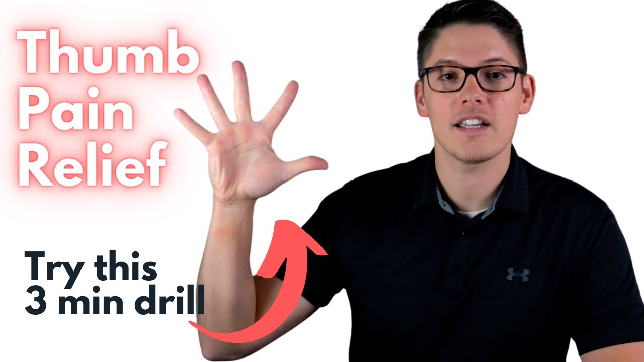 5 Exercises and Stretches for Thumb Pain