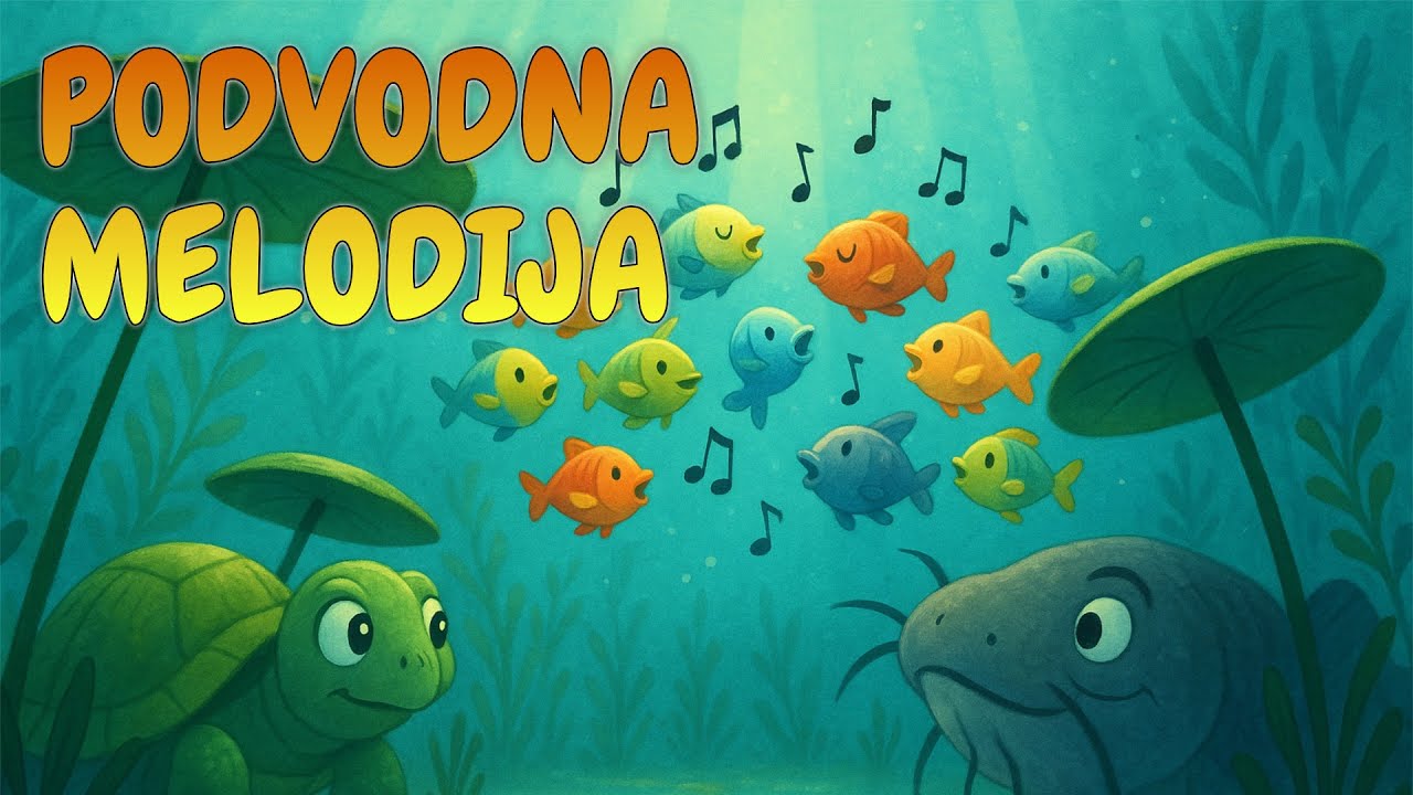 🎵 Tajna Podvodne Melodije  🎵 - Bajkovite priče iz magične šume