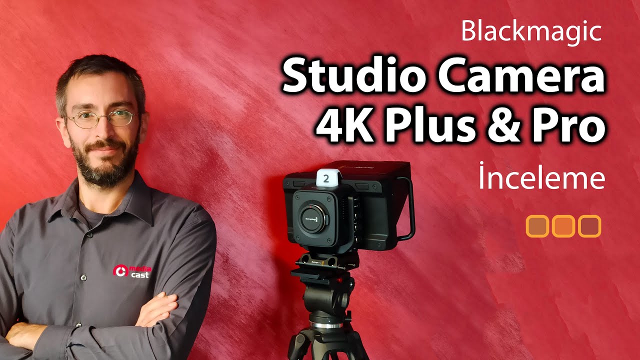 Blackmagic Studio Camera 4K Plus & Pro | İnceleme Videosu #studiocamera