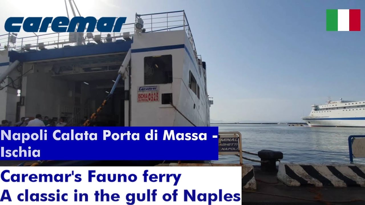 Caremar: Naples's leadership ferry company - Fauno ferry | TRIP Report from Naples to Ischia