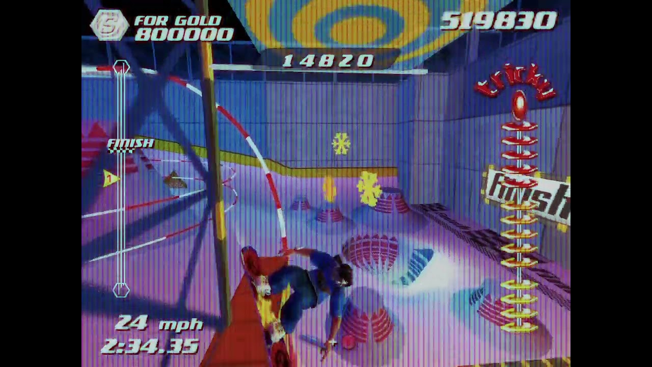 VHS EDIT - Pipedream - Experimental Gameplay (SSX Tricky)