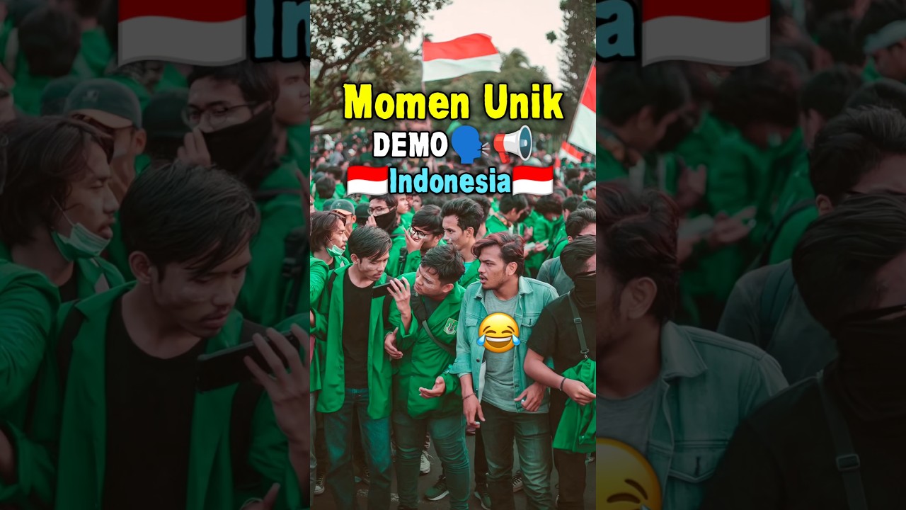 Momen Unik Demo Indonesia