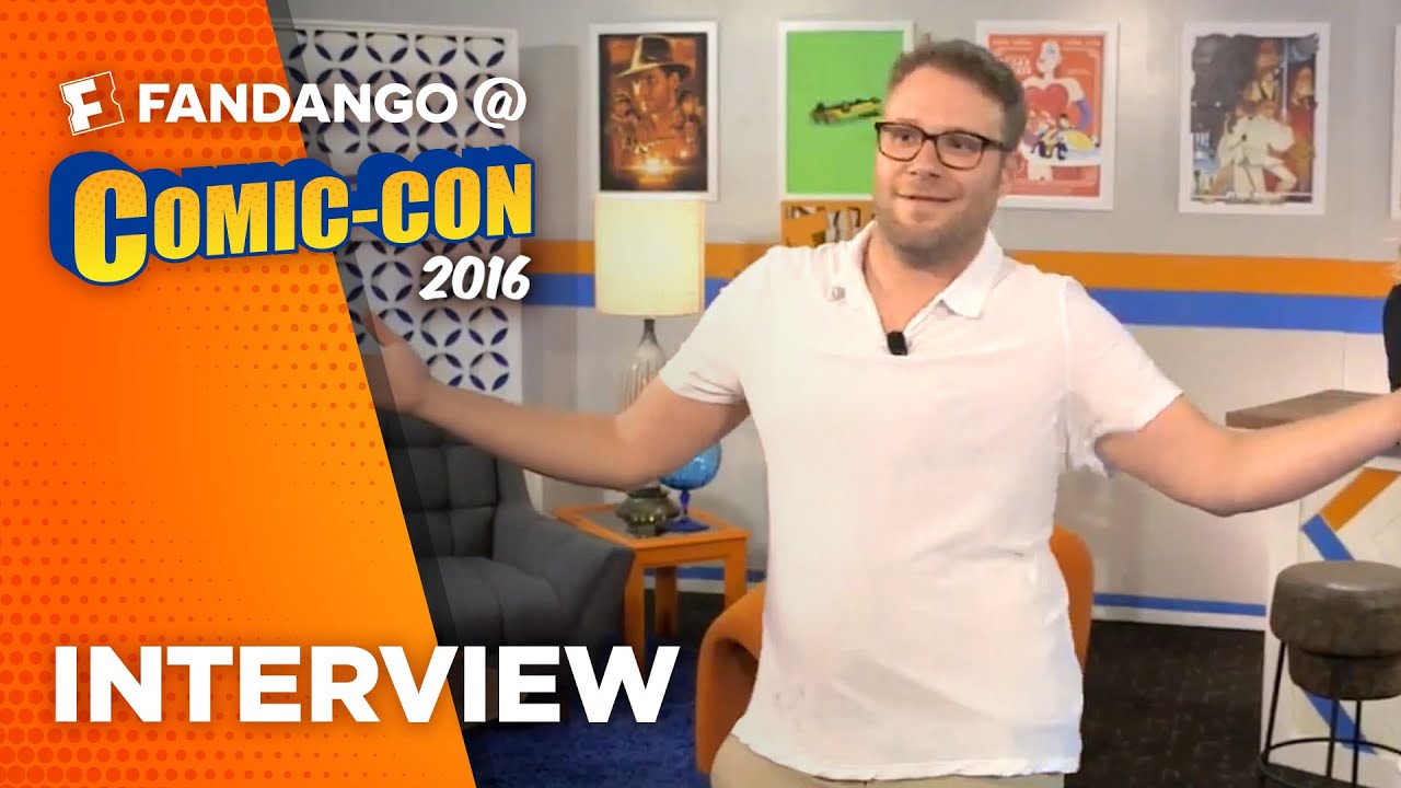 &rsquo;Sausage Party&rsquo; Seth Rogen Interview &ndash; COMIC CON 2016