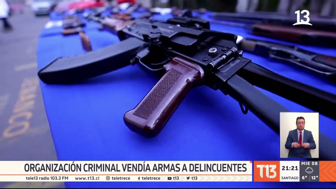 Organización criminal vendía armas a delincuentes: se incautaron tres fusiles de guerra