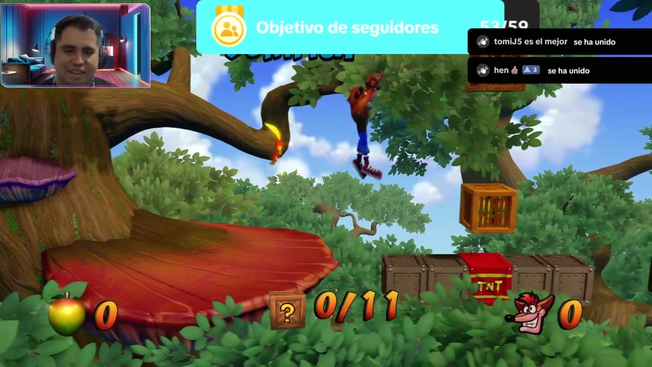Live Crash Bandicoot 01 de febrero 2025 #crashbandicoot #gameplay 