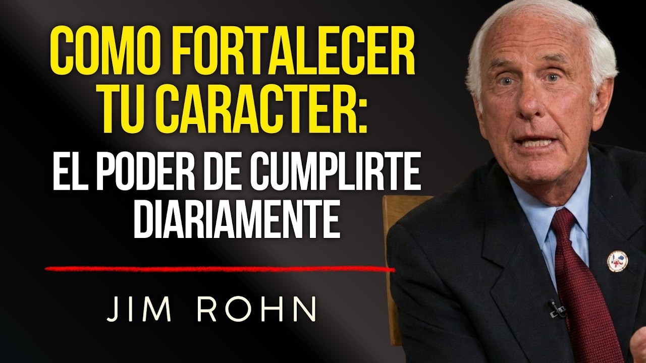 Ganarte A Ti Mismo Cada Día: Ese Es El Verdadero Éxito 🔥 Jim Rohn: Disciplina y Riqueza
