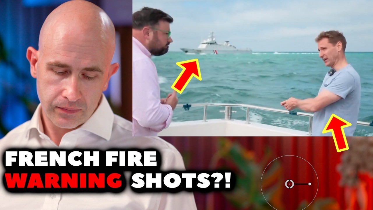 French Warship Fires LIVE Rounds Near Shadow Home Secretary