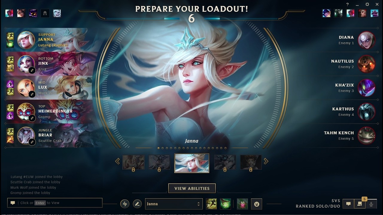League of Legends: support Janna with adc Jinx - Game 23