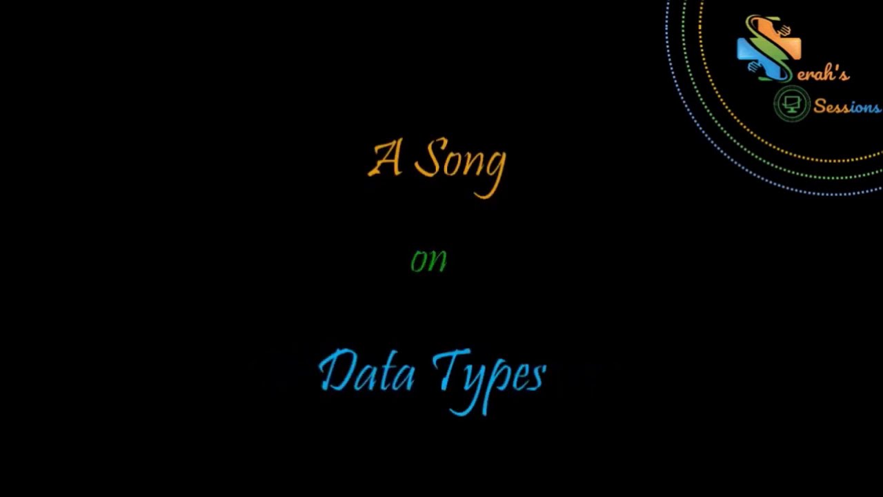 Data Types in C - A Song | C Programming Tutorials | English