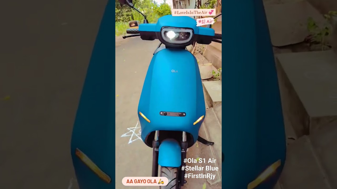 Ola S1 Air Stellar Blue 💙 Just delivered 😃