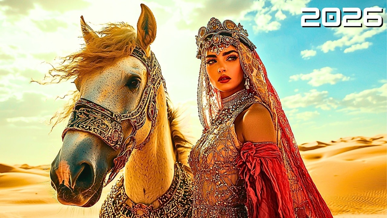 Arabic Music Instrumental - Moonlight Over Endless Sands – Gentle Oud for Deep Peace