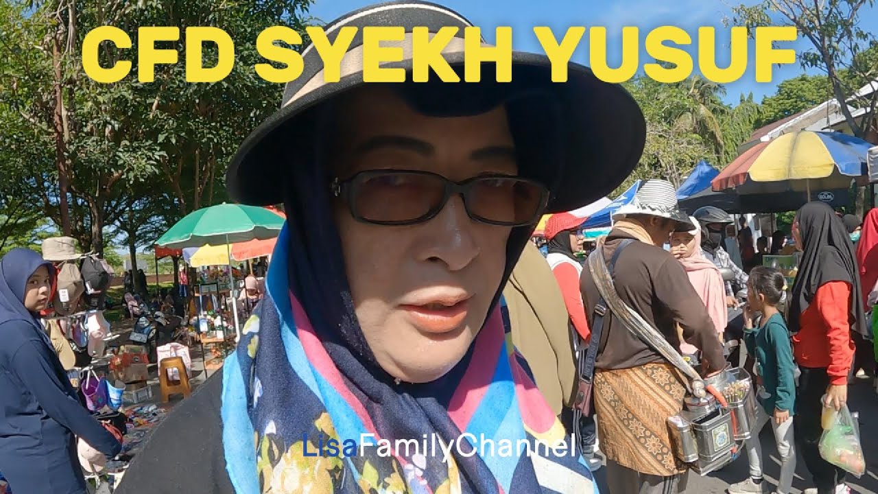 LAGI JALAN-JALAN DI CAR FREE DAY SYEKH YUSUF GUYS!!! | LISAFAMILYCHANNEL