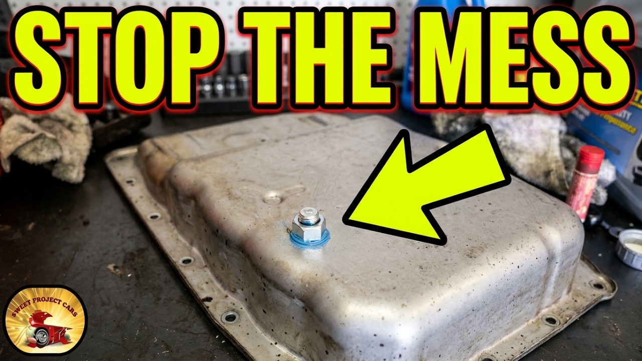 HOW TO Install a A DRAIN PLUG in your Transmission Pan