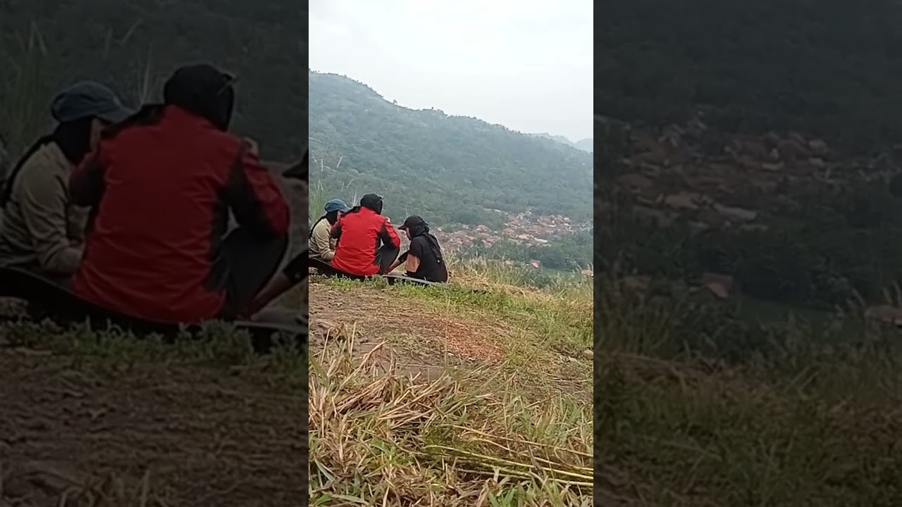 suasana pagi di Gunturan hills cilegon