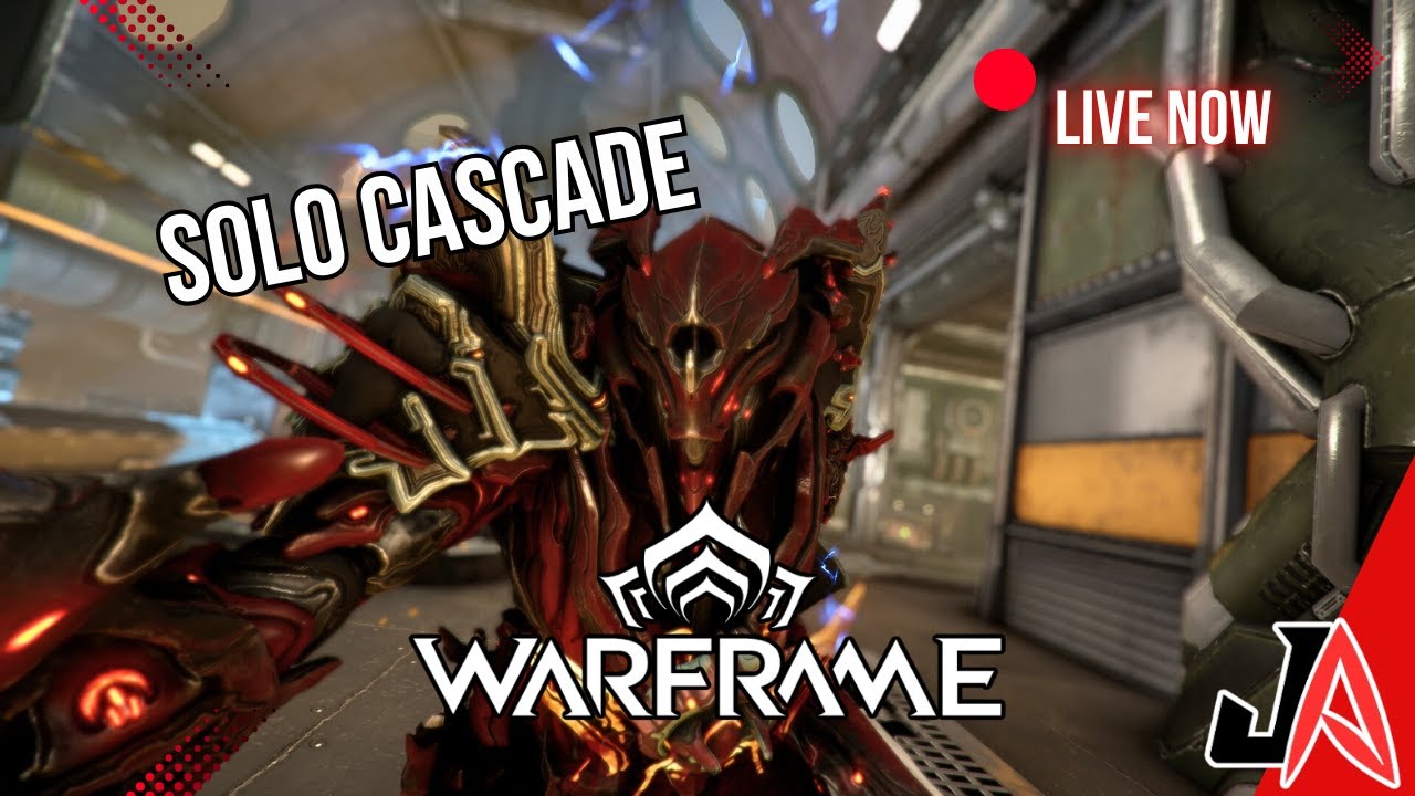 【WARFRAME】First Time Void Cascade Solo!