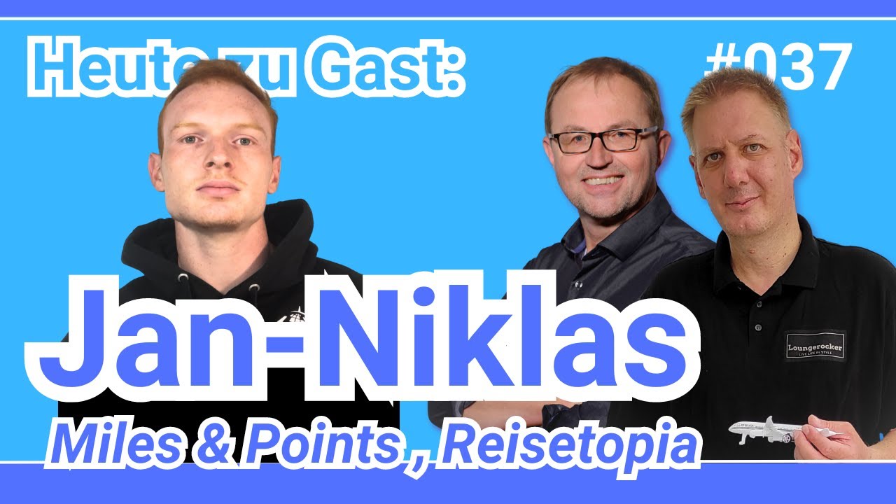 Zu Gast: Jan-Niklas, der Meilen-Spezialist bei Reisetopia