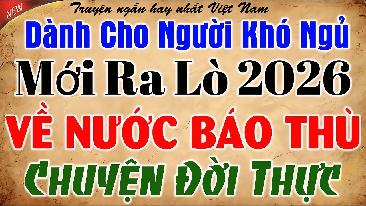 🔴 ÊM TAI DỄ NGỦ: VỀ NƯỚC BÁO THÙ - VỪA MỚI RA MẮT - Kể Chuyện Tâm Sự Đêm Khuya Kèm Tiếng Mưa