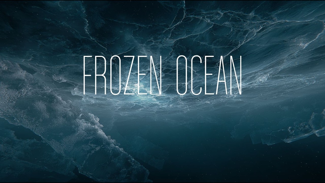 8 Hours 🌊 Arctic Underwater Ambience | Frozen Ocean Ceiling for Sleep