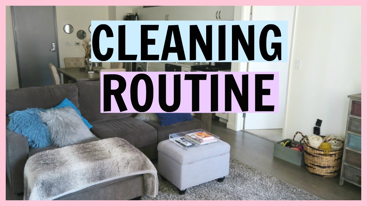 MY DAILY CLEANING ROUTINE!