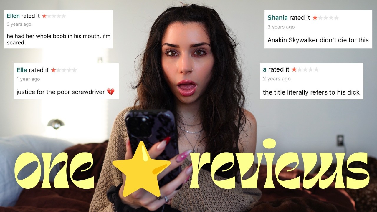 читаю отзывы с 1 звездой на Goodreads о популярных книгах из BookTok... 📖🖤
