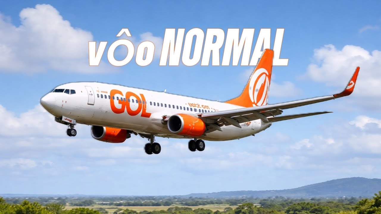 RFS - VÔO NORMAL DA GOL LINHAS AÉREAS 🤡👍🏼