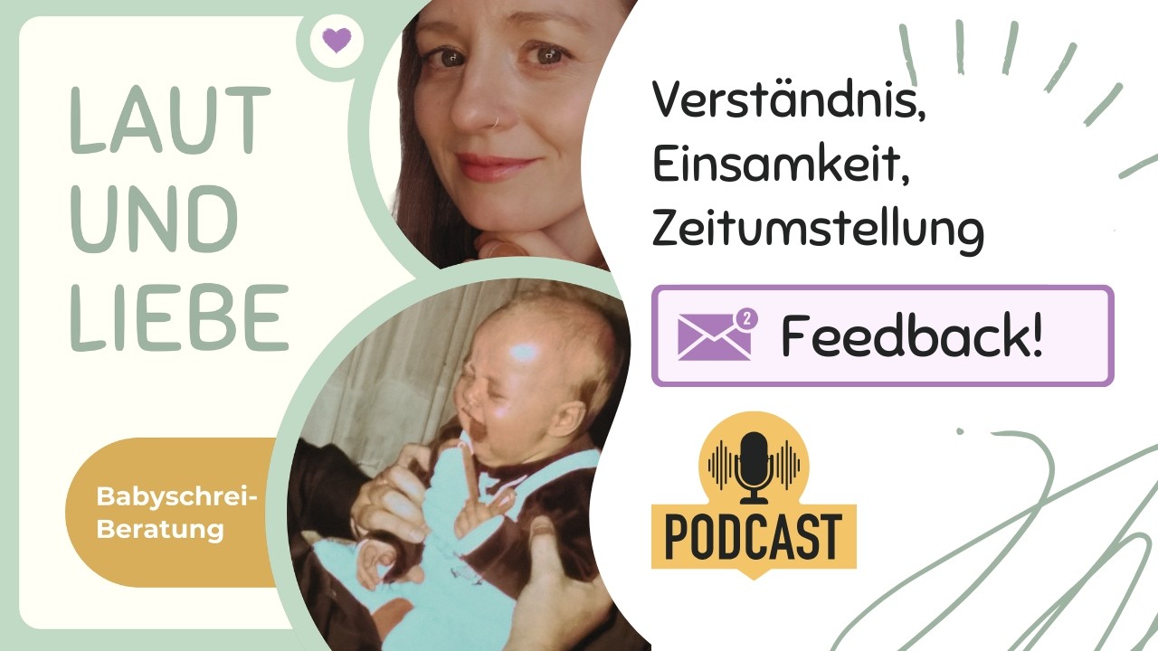Echte Erfahrungen mit lautem Baby: Verständnis, Einsamkeit, Zeitumstellung. Feedback Shortie 💜