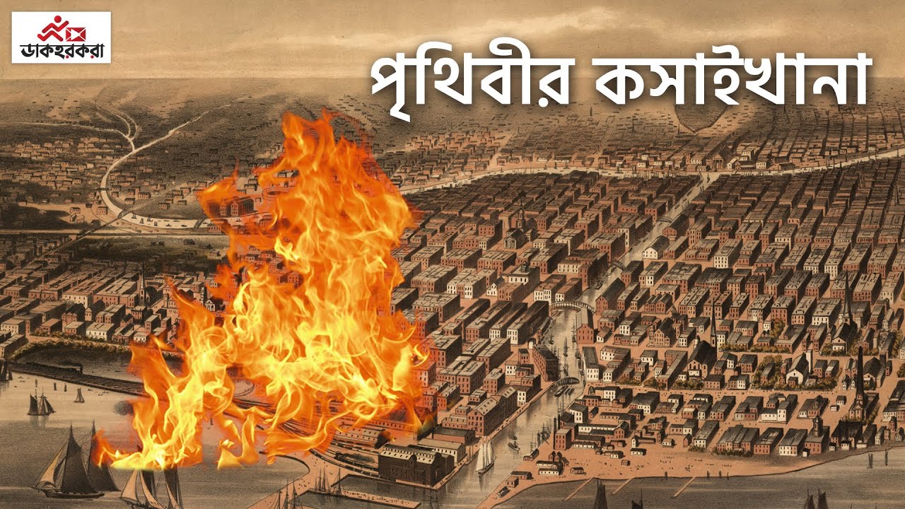 পৃথিবীর কসাইখানা | কোন শহরকে কসাইখানা বলা হয় | The Great Chicago Fire | Dakhorkora | ডাকহরকরা