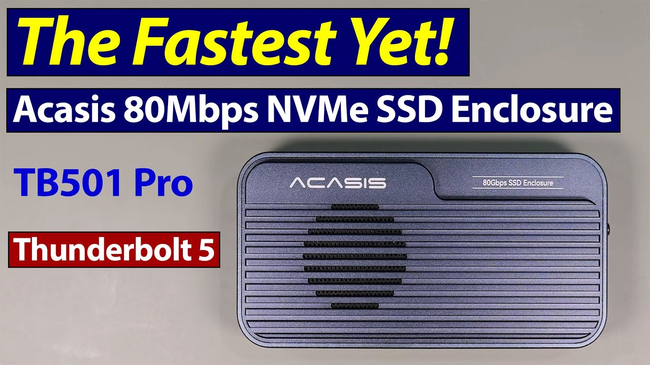 Корпус для твердотельного накопителя Acasis TB501 Pro 80 Гбит/с M.2