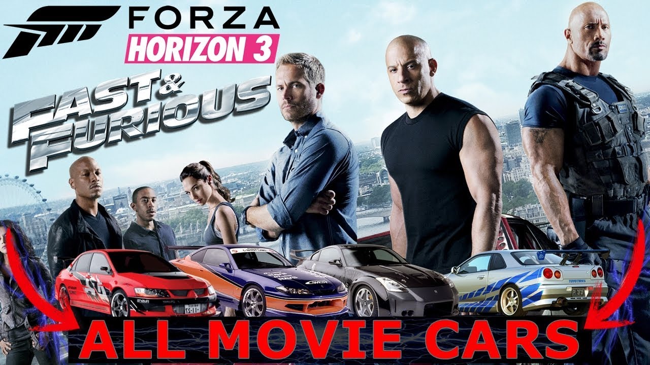 50 CARROS DO VELOZES & FURIOSOS | FORZA HORIZON 3