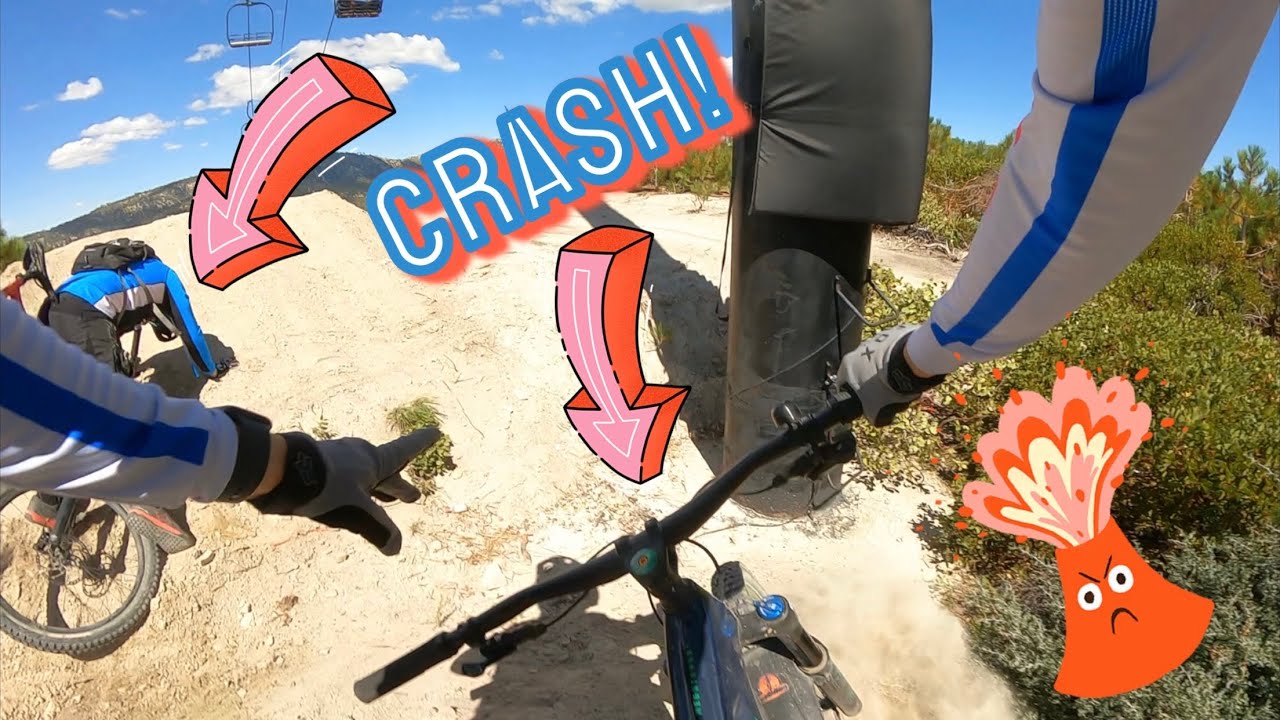 I crashed my Dads SantaCruz MegaTower and it set me back 3 weeks | SIWS