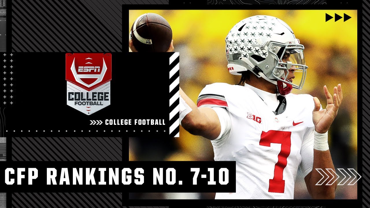 College Football Playoff Rankings No. 7-10 | College Football on ESPN