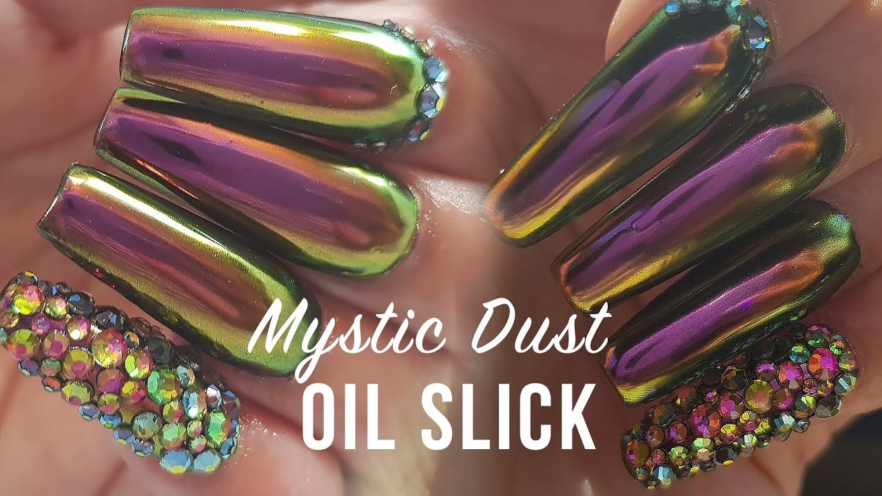 OIL SLICK EFFECT PIGMENT | CHAMELEON 'MYSTIC DUST' FROM GLITTER PLANET