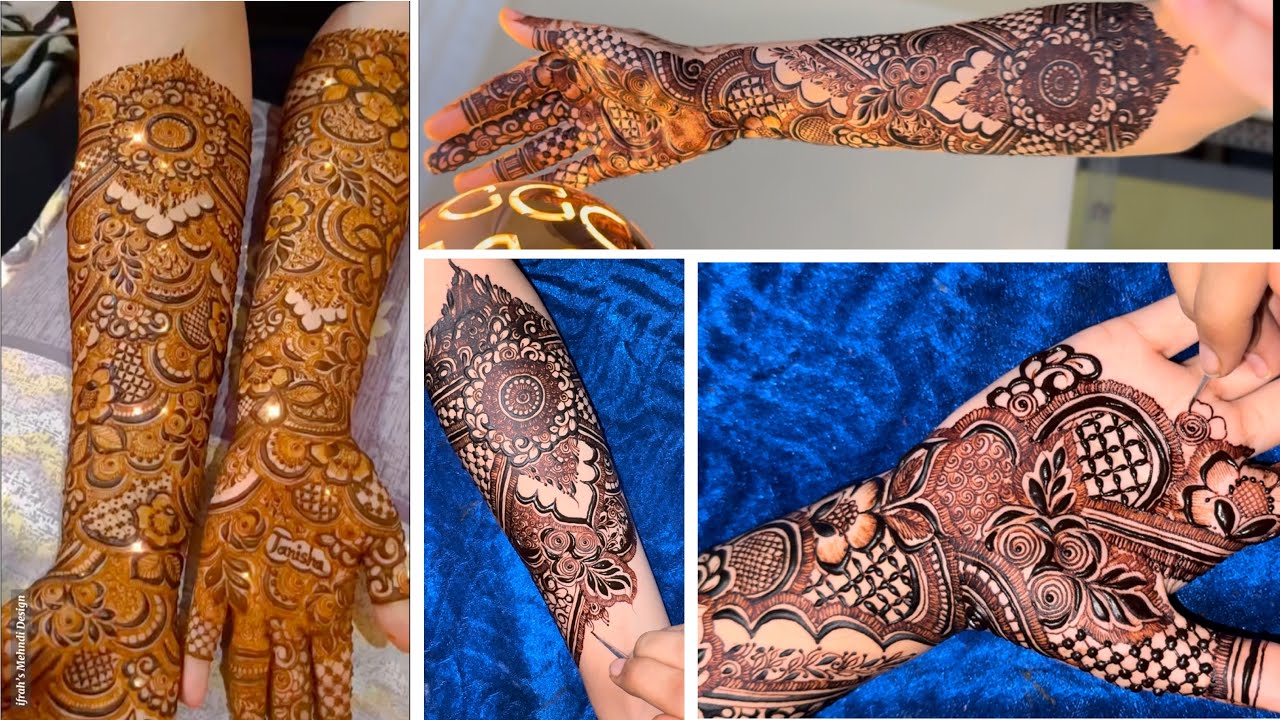Bridal Mehndi Design by Ifrah's Mehndi Design | Step by Step Guide | FREE COURSE / TUTORIAL