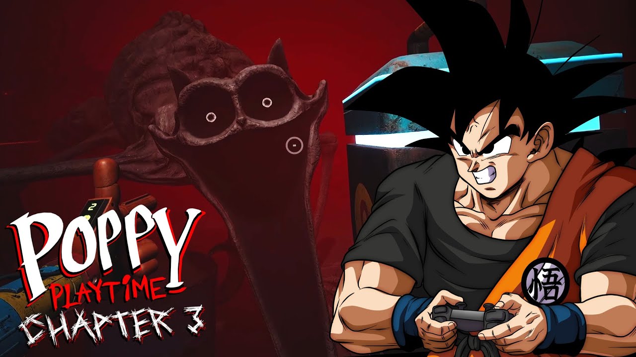Goku Plays Poppy Playtime: Chapter 3 | CATNAP FINAL SHOWDOWN!