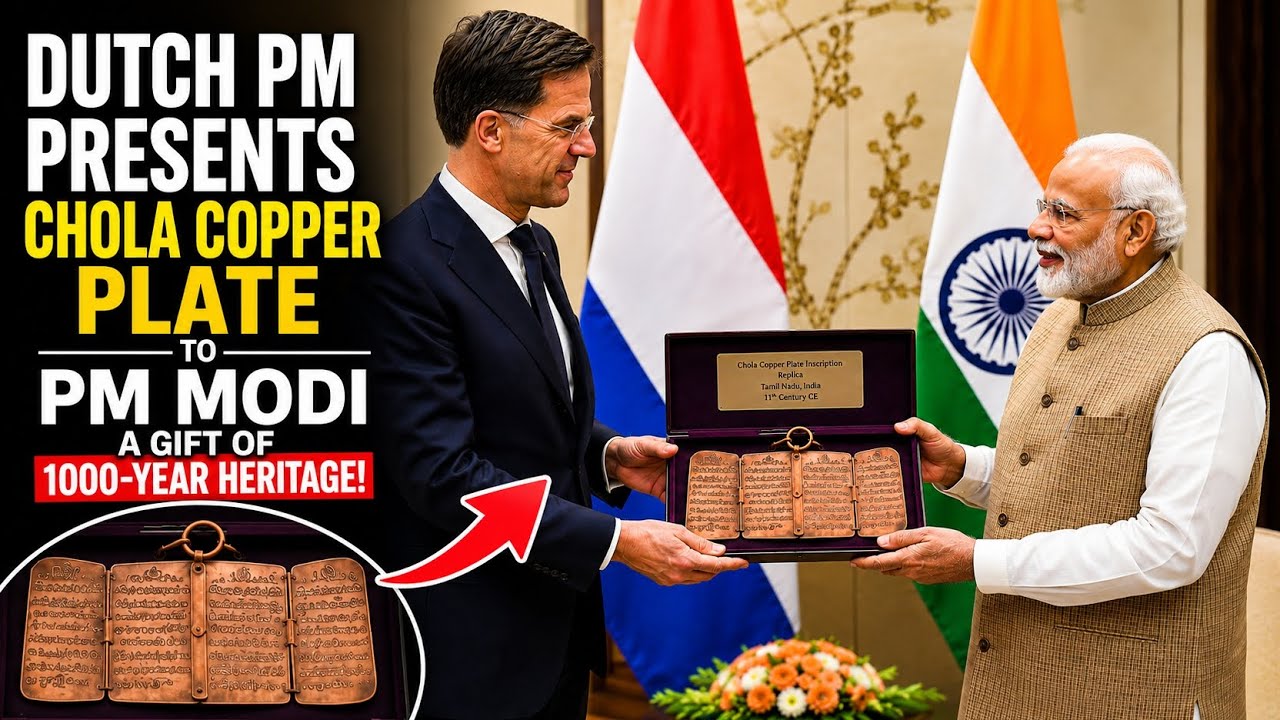 The Story of the Chola Copper Plate and a Special Gift